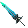 Ice Sword Crystal Sword Frost Giant Sword PBR Next Generation Cold Weapon Fantasy Weapon Sword Weapon 3d model
