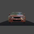 Red Sports Car Exterior With Black Windows And Silver Alloy Wheels