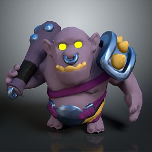 Monster Boss Monster Ttroll Mountain Essence Alien Monster Alien Monster Warrior 3d model