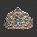 Crown Crown Crown Crown Home Ornaments Royal Goods Noble Goods Jewelry Ornaments 3d model