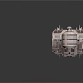 Advanced Interstellar Spaceship With Solar Panel Arrays And Modular Structure