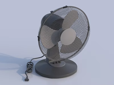 electric fan electric fan floor fan 3d model
