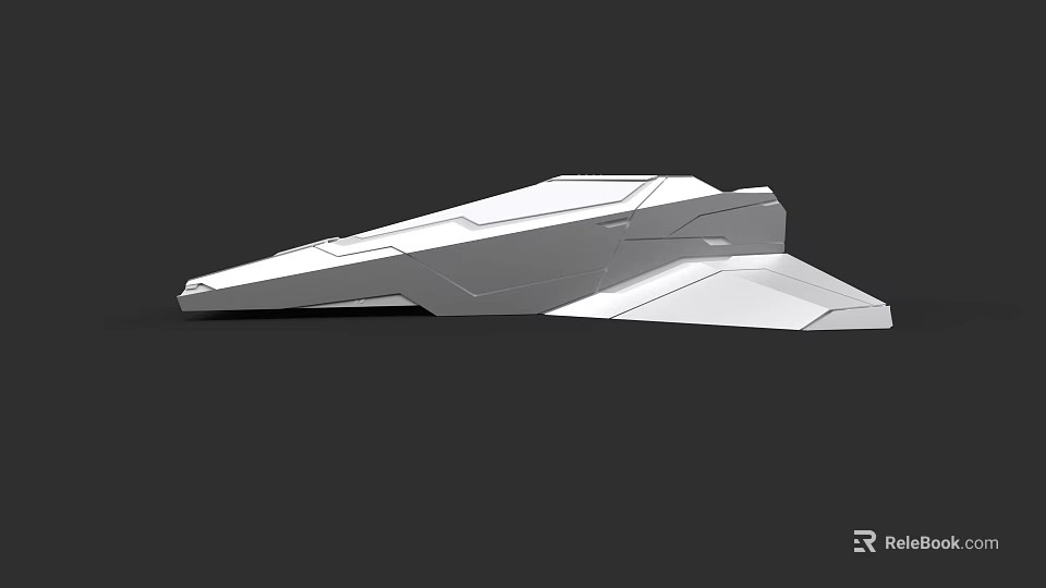 Futuristic Concept Motorcycle With Sleek Aerodynamic Body Sharp Angular Design And Single Seat 3d model