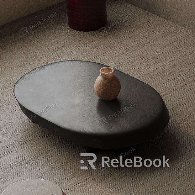 Modern coffee table model