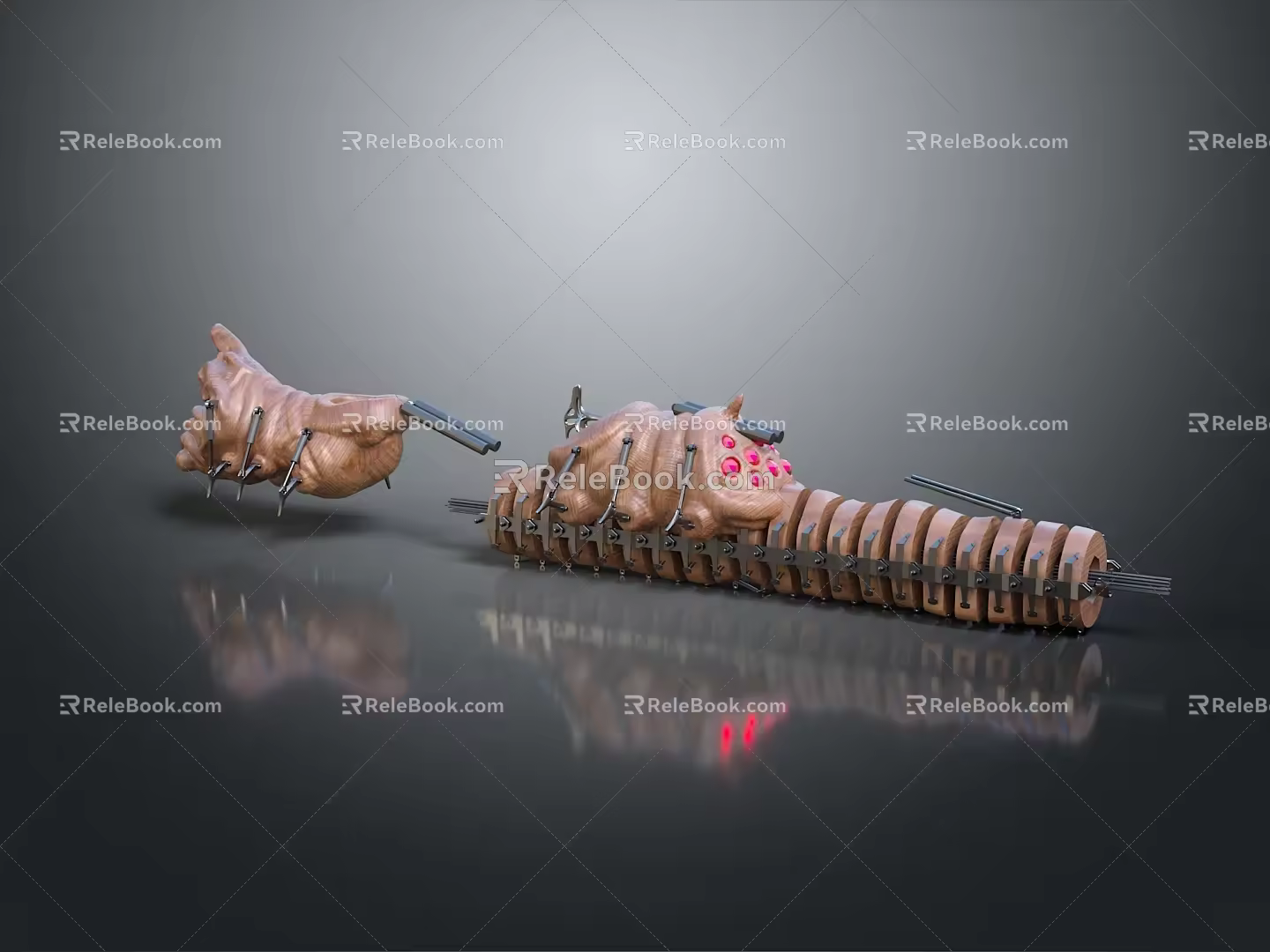 Modern Skeleton Mechanical Skeleton Mechanical Skeleton 3d model