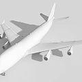 Northwest Red White And Blue Large Passenger Plane Parked On Airport Runway