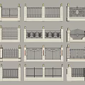 Various Fence Designs For Architectural Decoration