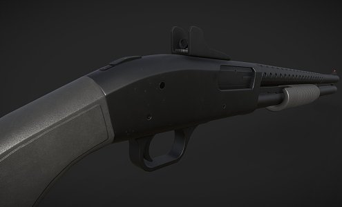 Shotgun 3d model