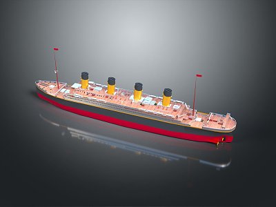 Modern Cargo Ship Large Cargo Ship Small Cargo Ship 3d model