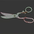 High Quality Stainless Steel Scissors Essential Hardware Tool For Precise Cutting Tasks 3d model