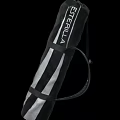 Black Futbol Equipment Bag With ESTE FUTBOL Text And Drawstring Closure Design