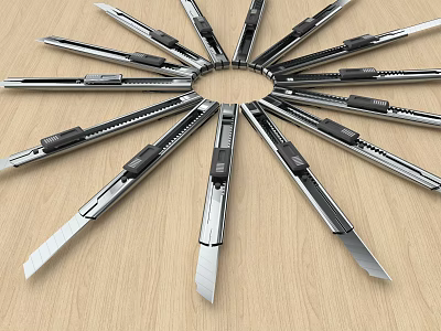 Art knife 3d model Art knife 3d model