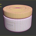 HANNA Skin Care White Jar With Shiny Gold Lid And Brand Label For Beauty Routine