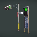 Modern Traffic Lights 3d model
