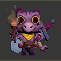 Cartoon Characters Cartoon Animals Cartoon Small Animals Game Characters Virtual Characters Anime Characters Cartoon Elves 3d model