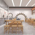 Modern Classroom Woodworking Classroom Training Classroom Computer Classroom Robot Classroom Professional Classroom Maker 3d model