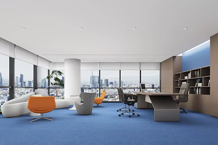 Chairman Manager's Office 3d model