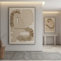 modern decorative painting 3d model