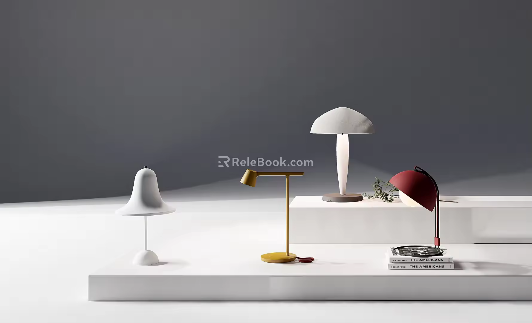 Table Lamp Combination Light Luxury Table Lamp 3d model