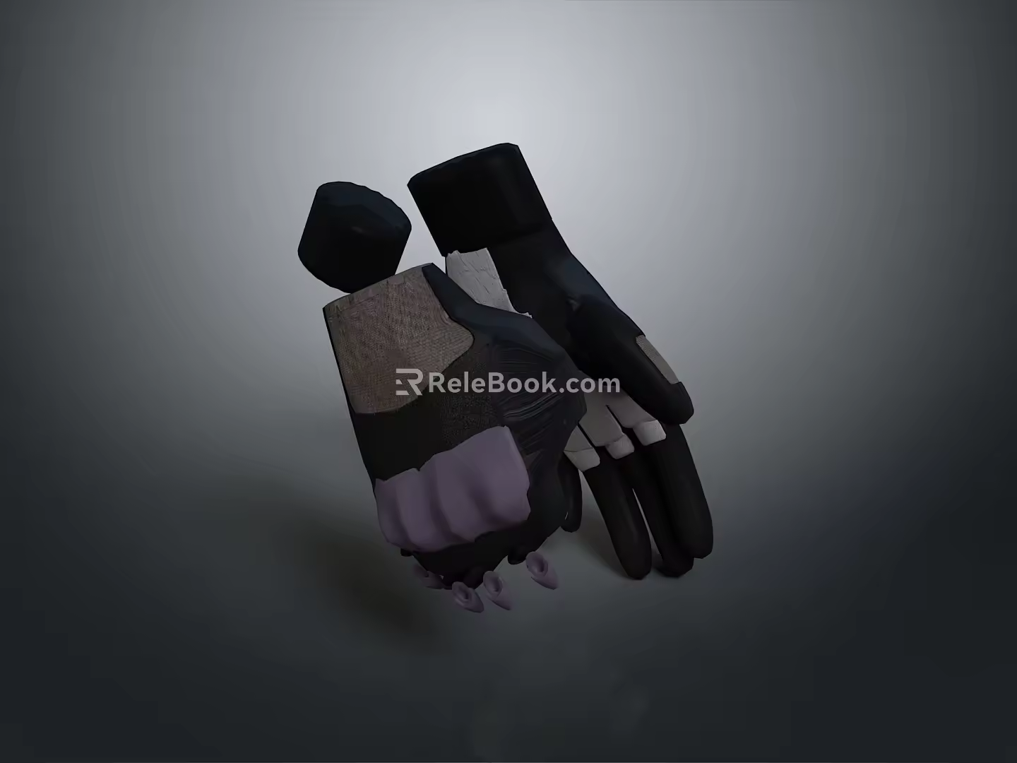 Gloves Handguard Realistic Game Items 3d model