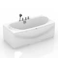 Modern Bathroom Supplies Bathtub 3d model