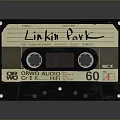 Retro Linkin Park CR Dubbing Audio Cassette With Modern Computer Setup 3d model