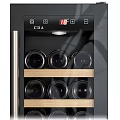 Modern Black Glass Door Wine Refrigerators With Multiple Bottle Shelves And Various Models