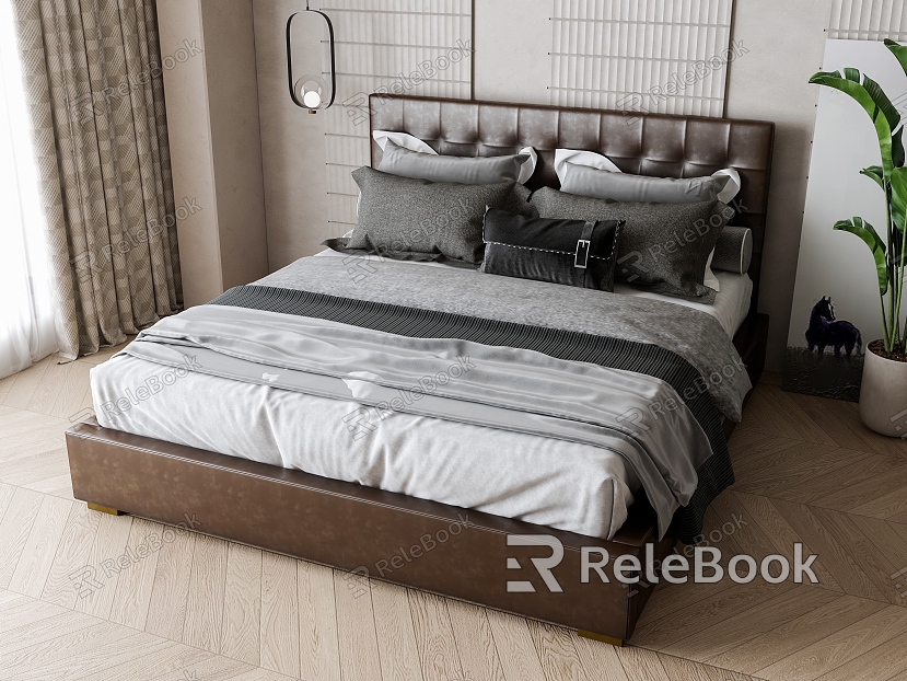 Double bed model