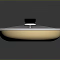 Stainless Steel Frying Pan With Lid And Black Handle For Daily Cooking
