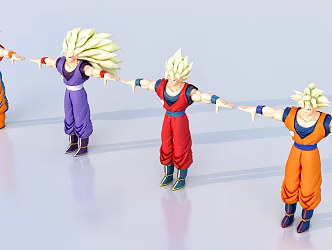 Dragon Ball Game Character Goku Anime 3d model