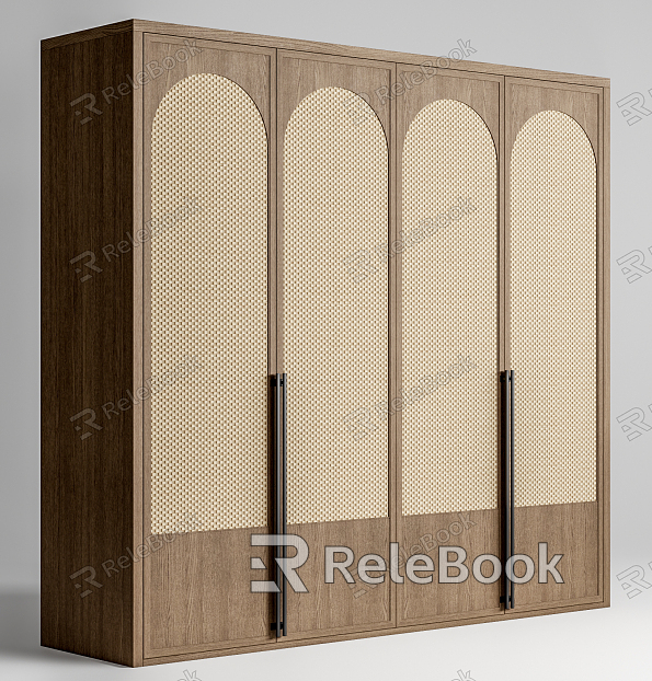 wardrobe rattan wardrobe model