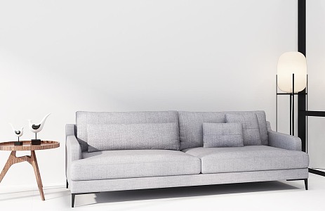 Double sofa 3d model