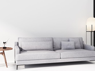 Double sofa 3d model