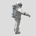 Modern astronaut spacesuit spaceships spacesuit spaceships low face number low model simple mo 3d model