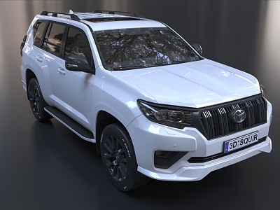 Land Cruiser Prado Toyota Overbearing Toyota Off-road Vehicle 3d model