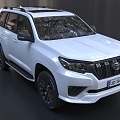 Land Cruiser Prado Toyota Overbearing Toyota Off-road Vehicle 3d model