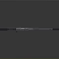 Modern Sniper Rifle With Long Barrel Scope And Tactical Design Features