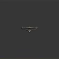 Detailed Starship Model NCC 1701 With Futuristic Saucer And Warp Nacelles Design