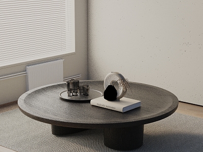 Modern coffee table model