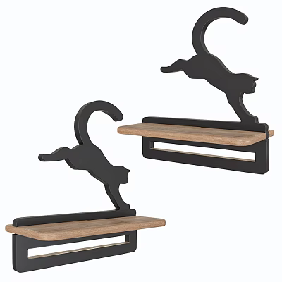 Modern Wall Shelf 3d model