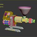 NF600 ECO LINE Industrial Machine With Conical Hopper Control Panel And Metal Structure