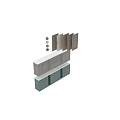 Functional And Stylish Kitchen Cabinets With Diverse Door Drawer Designs And Modern Hardware