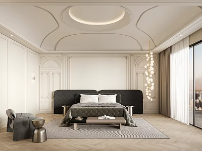 French Bedroom 3d model