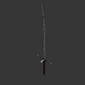 Knight's Long Knife 3d model