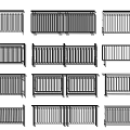 Variety of Fence Design Options With Different Panel Styles And Rail Structures