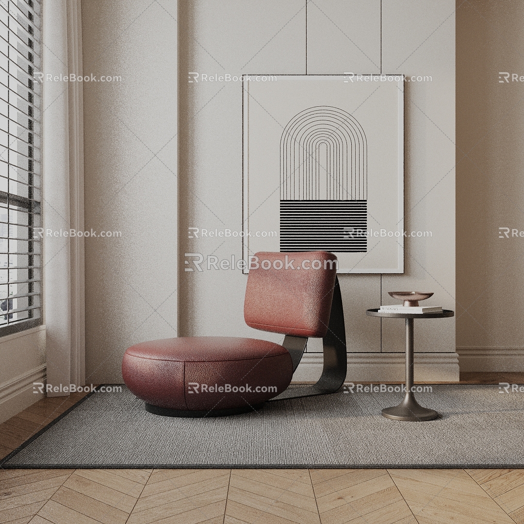 Leisure Chair 3d model