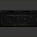 Sturdy Black Storage Box With Industrial Design For Daily Living Essentials