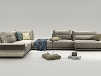 Corner sofa 3d model