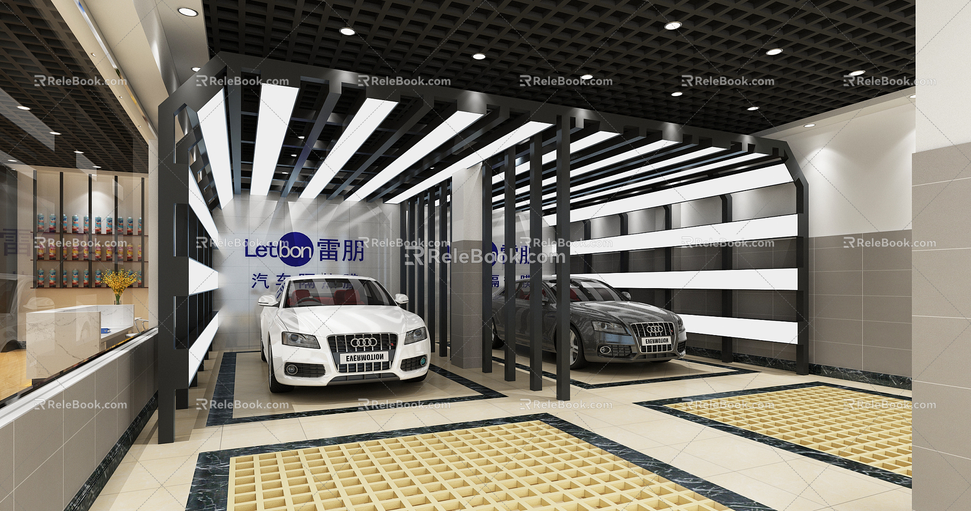 Hyundai Car Beauty Club Car Wash 3d model