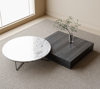 Modern coffee table 3d model